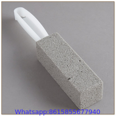 Pumice Stone For Toilet With Handle Brush Stick For Cleaning Bath Bowl Stain Remover Glass Porcelain Pool Tile