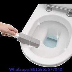 Pumice Stone for Toilet Cleaning Bowl Stick Powerfully Cleans Hard Water Rings