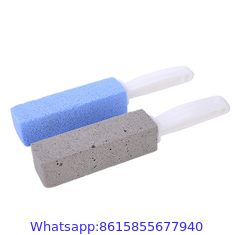 No-Scratch Scouring Pad Scrubbing Stick,Bathtub/Sink/Toilet Cleaner,Lime/Rust/Ring Remover