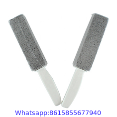 No-Scratch Scouring Pad Scrubbing Stick,Bathtub/Sink/Toilet Cleaner,Lime/Rust/Ring Remover