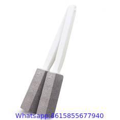 Pumice Stone for Toilet Cleaning Bowl Stick Powerfully Cleans Hard Water Rings