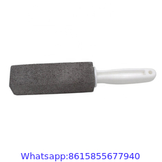 Pumice Cleaning Stone with Handle Toilet Bowl Cleaner Hard Water Ring Stains Remover for Bath Pool Kitchen Household