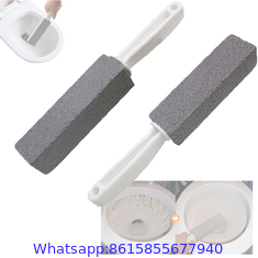 pumice cleaning stone toilet cleaner with handle for Toilet Bowl Ring Remover and Hard Water Rings cleaner stick