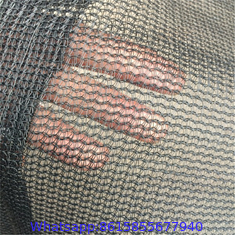 Black Hdpe Garden Fence Net Plastic Garden Mesh 65gsm - 70gsm 4x6m