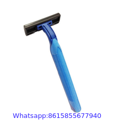 triple blade razor 3 blade disposable razor in polybag package