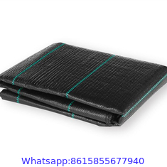 Black With UV PP woven ground cover or anti grass cloth or weed mat