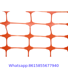 Plastic PE material orange safety alert snow fence/road barrier net