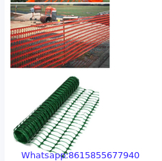 Plastic fence barrier