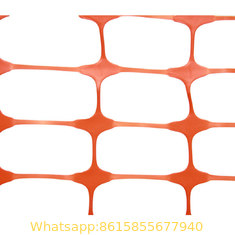 Orange Plastic Snow Fence As Warning Barriers By ADS Fencing