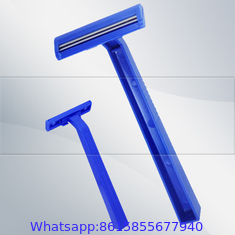 Single blade shaving razor with comb for hospital use razor