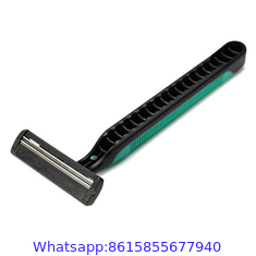 R211 Stainless Steel Disposable Razor With Plastic Handle