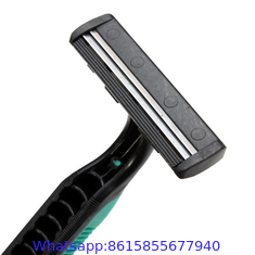 R211 Stainless Steel Disposable Razor With Plastic Handle