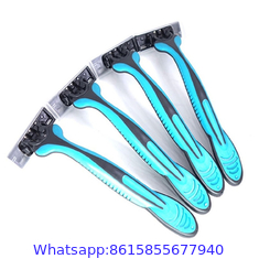 Twin/triple blade disposable razor for man