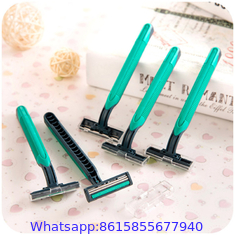 Disposable Razors Men Hotel Two-layer Blade Manual Shavers Stainless Steel Blade Shaver