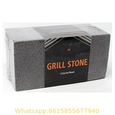 China flame on grill stone, abrasive cleaning stone, grill cleaner, lava stone bbq supplier