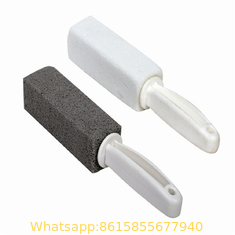 China Pumice Cleaning Stone with Handle, Toilet Toilet Bowl Ring Pumice Stick Deep Stains Rust Hard Water Ring Remover supplier