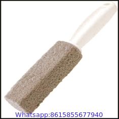 Pumice Cleaning Stone with Handle, Toilet Toilet Bowl Ring Pumice Stick Deep Stains Rust Hard Water Ring Remover