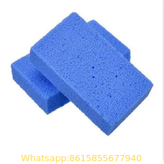 Blue color pet hair pumice stone, groomer's stone