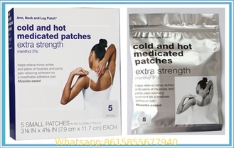 China cold &amp; hot medicated patch for men and lady supplier