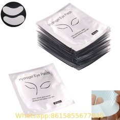 China hydrogel eye patch disposable lint free eye gel eyepatch for eyelash extension tool supplier