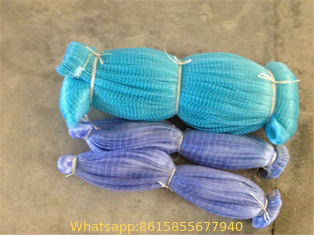 Transparent / White Monofilament Knotless Fishing Nets , Gill Net Fishing