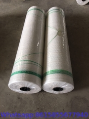 white and green 100% HDPE plastic silage bale wrap net