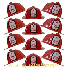 China Fireman Party Helmets, Kid Fireman Costume plastic hat supplier