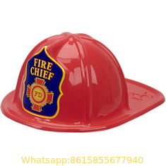 China Promotional Product - Children Firefighter Hat Children Plastic Fire Helmet Hat supplier