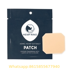 China CBD Transdermal Pain Relief Patches Hemp Extract Patch for Muscle, Joint and Body supplier