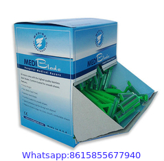 100 pcs box medical disposable razor from China