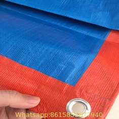 Factory customized double waterproof PE tarpaulin