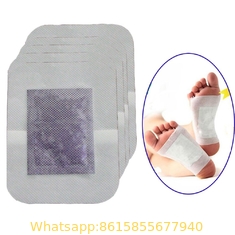China fda approved health broadcast kinoki bamboo lavender ginger detox foot patch supplier