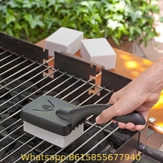 China barbecue grill cleaning stone with handle (BBQ grillstone) supplier