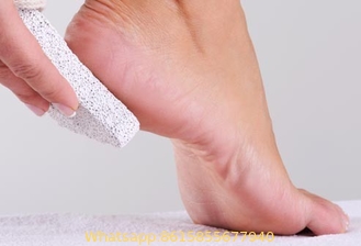 China Pumice Stone - Natural Earth Lava Pumice Stone Black - Callus Remover for Feet Heels and Palm - Pedicure Exfoliation supplier
