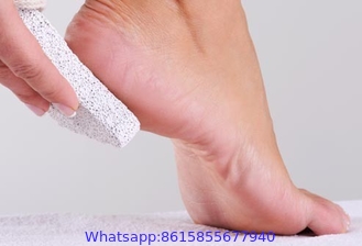 Pumice Stone - Natural Earth Lava Pumice Stone Black - Callus Remover for Feet Heels and Palm - Pedicure Exfoliation