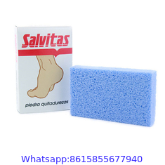 Rectangular Shaped Foot Callouses Removal Natural Pumice Stone