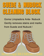 China suede and nubuck cleaning block supplier
