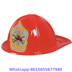 ADULT PLASTIC KISS FIRE HAT