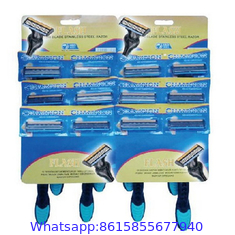 Wholesale High Quality Stainless Steel Twin Blade Disposable Shaving Razor