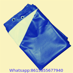 Sky Blue Waterproof Cloth Dark Blue Tarpaulin Thickening,Abrasion Resistant And Tear Proof.