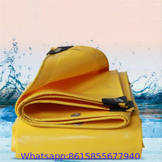 800gsm Glossy Pvc Coated Tarpaulin / Inflatable Tents Plastic Tarpaulins Fabric