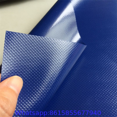 Blue And Orange Outdoor Commodity Covered Waterproof Rain Tarp Truck Pe Pvc Tarpaulin