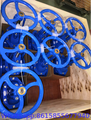 DN150 Rising Stem Metal Seated Ductile Iron Gate Valve PN10/16