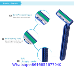 Widely Use Disposable Men Twin Blade Shaving Razor For Beard Cleaning