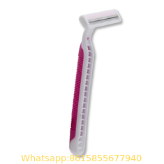 2023 new year stainless steel strip twin blade disposable razor