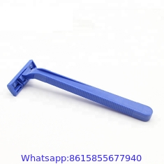 Widely Used Two Blade Disposable Shaving Razor With Lubricant Strip