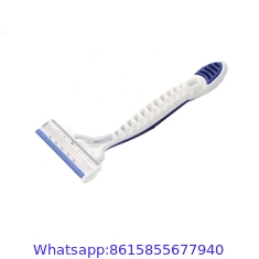 R319 Triple Blade Pivoting Cartridge stainless steel shaving razor