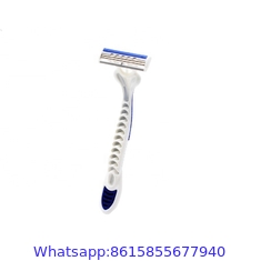 R319 Triple Blade Pivoting Cartridge stainless steel shaving razor