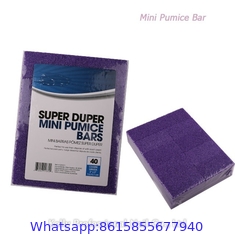 Purple Coarse Mini Disposable Pumice Pads Professional Pumice Sponge Healthy Skin Callus Pumice bar