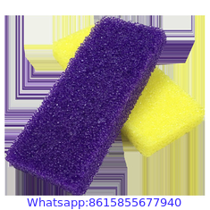 Purple Coarse Mini Disposable Pumice Pads Professional Pumice Sponge Healthy Skin Callus Pumice bar